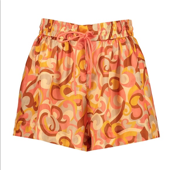 NWT Zimmerman Mae relaxed short size 4 color: swirl - Picture 3 of 8